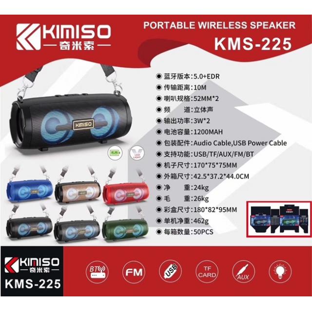Loa Bluetooth Kimiso KMS-225