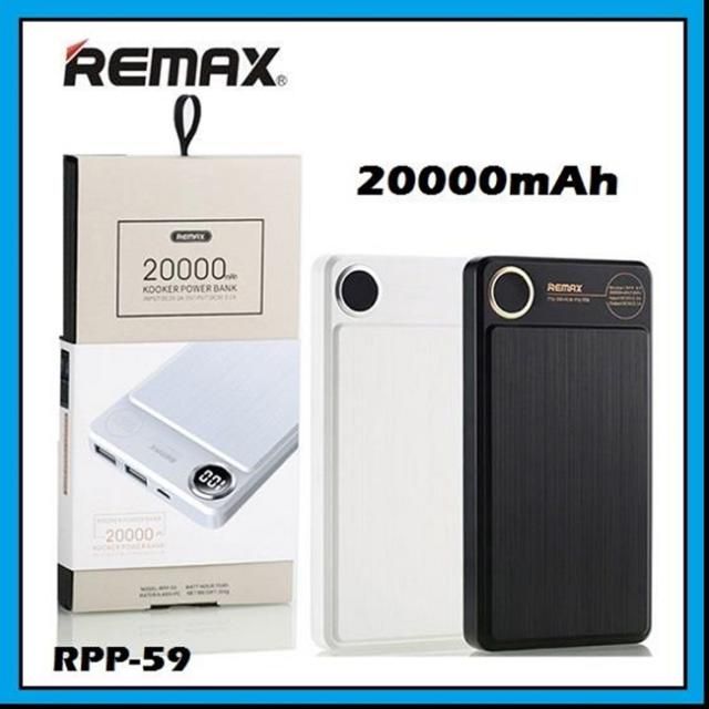 Sạc Dự Phòng Remax RPP-59 20000mAh